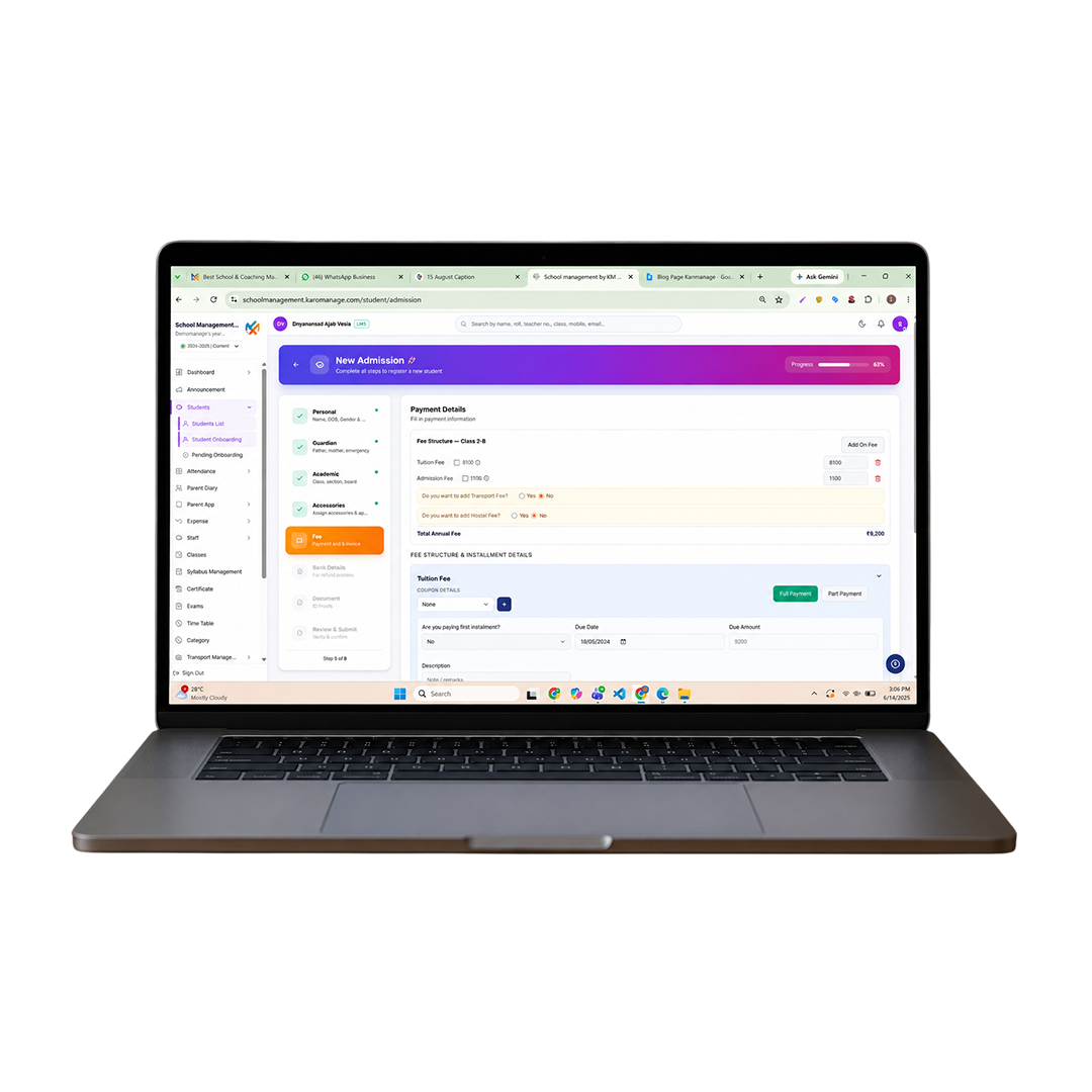 Fee Plan Integration
